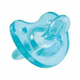 Chicco Varalica silikon 6-12 m 1/1 nežno plava, Plava