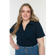 Trendyol Curve Navy Blue Ribbed Knitted Blouse