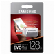 SAMSUNG spominska kartica EVO+ Micro SDHC UHS-I class10 U3 128GB + adapter