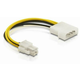 DELOCK adapter DC P4, 0,15 m