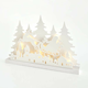 Eurolamp Namizna dekoracija z Božičkom na saneh, 40 LED, 60 x 8 x 40,5 cm, 1 kos