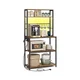 Songmics Kuhinjska polica 40x80x168.4 cm rjava