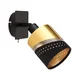 Globo 54046-1 - Zidno spot svetlo OR 1xE14/25W/230V crno/zlatno