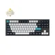 Keychron Keychron Q3 Max QMK/VIA Brezžična mehanska tipkovnica po meri/Carbon Black/Jupiter Banana/Q3M-M4, (5000060427)