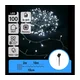 Aigostar - LED solarni lanac 100xLED/8 funkcija 12m IP65 hladno bela