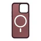 NEXT ONE mist shield case MagSafe compatible for iPhone 15 Pro | Claret