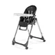 PEG PEREGO Hranilica višepoložajna Prima Pappa Follow me, Hi-Tech, Crna
