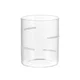 Evviva Set kozarec za vodo, sok Lignes 400ml/4 kos/borosilikatno steklo