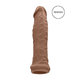 RealRock Penis Sleeve 6 - penis rukav (17cm) - tamno prirodne boje