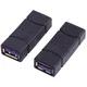 USB-ADAPTER LOGILINK, ŽENSKI KONEKTOR USB 3.0 TIPA A/ŽENSKIKONEKTOR USB 3.0 TIPA A, ČRN