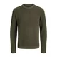 JACK & JONES Pulover JJEDOVER oliva