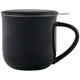 Šalica za čaj s uljevkom za čaj i poklopcem MINIMA EVA Viva Scandinavia 380 ml crna