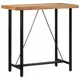 Barski stol 110 x 55 x 107 cm masivno drvo bagrema i željezo