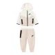 Nike Sportswear Trenirka za tek TECH FLEECE ecru/svetlo rjava/črna