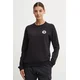 Pulover od trenirke Fjallraven 1960 Logo Badge črna barva, F87230.550
