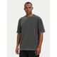 G-Star Raw Majica Washed Distressed D28896-E401 Črna Relaxed Fit