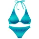 BUFFALO Bikini voda/temno modra