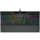 Corsair K70 RGB PRO Mechanical Gaming Keyboard, Backlit RGB LED, CHERRY MX Red, Black, Black PBT Keycaps, EAN:0840006645856