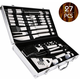 Set pribora za žar, 26 delni v kovčku BBQ premium
