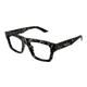 Alexander McQueen AM0452O 002 ONE SIZE (52) Havana/Kristalna