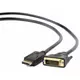 Gembird Muški DVI na muški DP adapter kabl 1.8m (CC-DPM-DVIM-6)