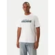 JACK & JONES Majica JJBRAT  trst / temno zelena / bela