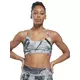 REEBOK Lux Strappy Allover Print Bold Bra