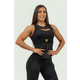 Nebbia Compression Top INTENSE Ultra Black/Gold M Donje rublje za fitnes