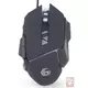 Gembird MUSG-06, Programmable gaming mouse, RGB light effect, 600-4000dpi, 7-button, USB