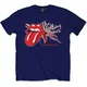 The Rolling Stones Lick the Flag Navy Blue XL Majica