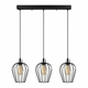 Opviq Tel 6701 Viseća svjetiljka, E27, 3x40W, IP20, Crna