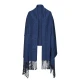 Desigual  SCARF COLORED POCKETS  Modra