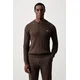 Gant Pulover 8050601 Temno rjava Regular Fit