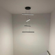 OPVIQ LED visilica L1244 Black