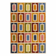 Ročno tkana volnena preproga 160x230 cm Retro Blocks – Flair Rugs