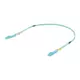 Ubiquiti UOC-2 Networks UniFi ODN 2m fibre optic cable LC OM3 Aqua colour