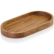 ADHOC pladenj 16x8,5xh1,5cm, ovalen, les