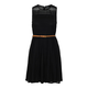 VERO MODA Obleka HONEY, črna