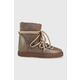 Kožne cipele za snijeg Inuikii CLASSIC WEDGE boja: smeđa, 75203-005