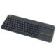 Logitech K400 Plus keyboard RF Wireless QWERTY Pan Nordic Black