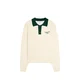 Bershka Majica zelena/bela