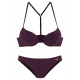 BRUNO BANANI Push-Up-Bikini, rdeča