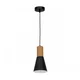 Luster na sajli EDMON 1xE27/60W/230V crna
