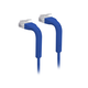 Ubiquiti UniFi patch kabel with both end bendable RJ45, blue, 0.3M (UC-Patch-0.3M-RJ45-BL)