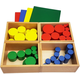 Set za igru Smart Baby - Montessori cilindri u boji, drveni