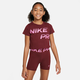 Nike G NK DFCT CROP SE+, dječja majica, crvena FN9691