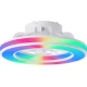 Brilliant - LED RGBW prigušiva plafonski ventilator MONDELLO LED/26W/230V + daljinski upravljač