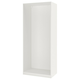 PAX Okvir garderobera, bela, 100x58x236 cm