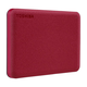 Eksterni disk Toshiba HDTCA20ER3AAH, HDD, USB 3.2, 2 TB, Crveni