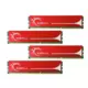 G.SKILL Performance DDR3 1600MHz CL9 8GB Kit4 (4x2GB) Intel XMP Red